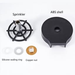 Glazenspoeler - Bekerwasapparaat - Snel Glazen Reinigen - Automatische Reiniging - Standaard Installatie - Zwart — thumbnail 5