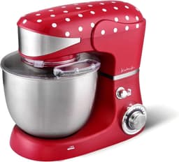 Keukenmachine - Mixer - Bakken en Koken - Planetair roersysteem - 5 liter - Rood/Wit — thumbnail 2
