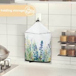 Keuken Apparaat Cover - Stofhoes Snijmachine - Keuken Apparaten Beschermen - Met Zijvak - 41 x 33 x 33 cm — thumbnail 4