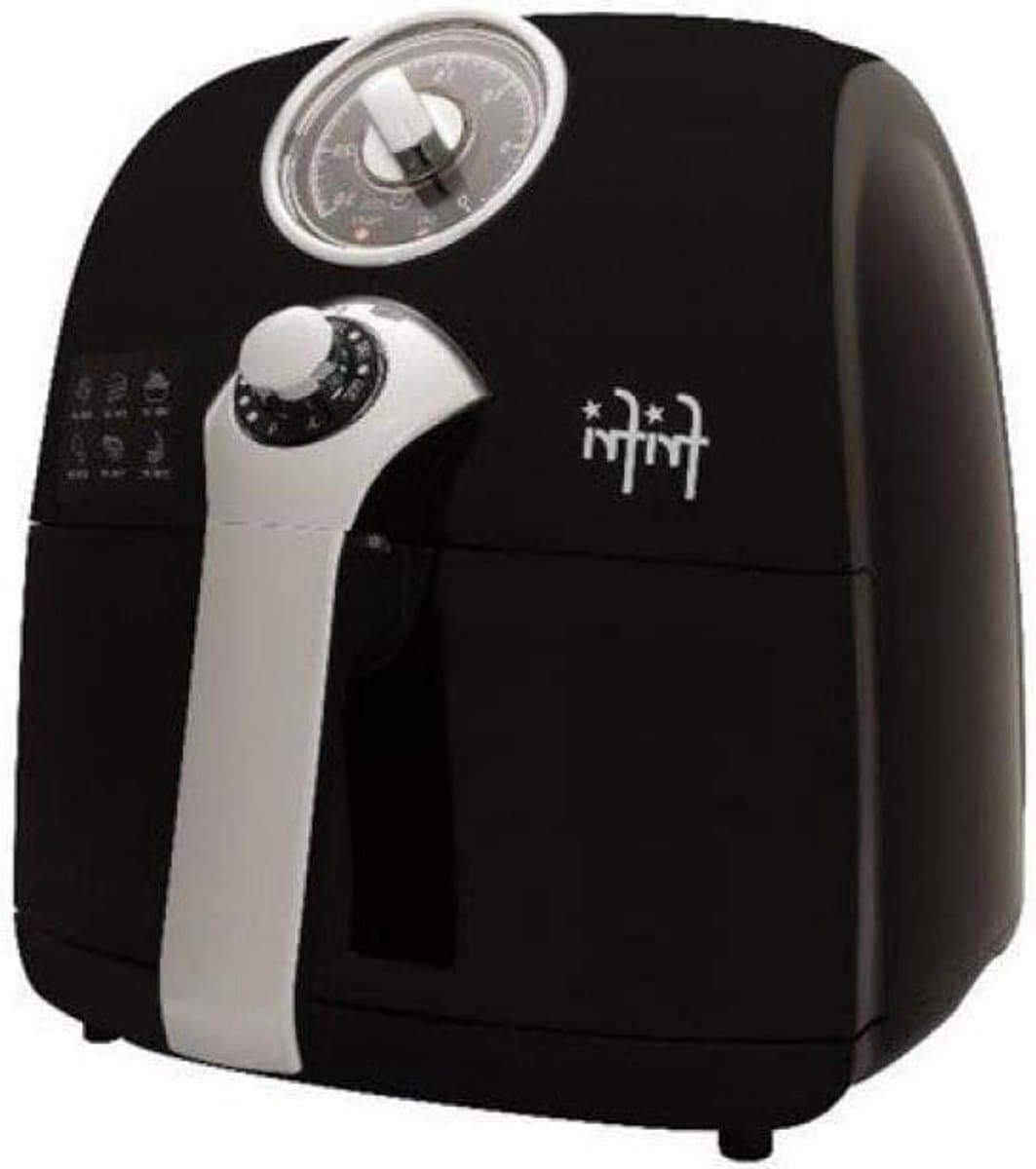 Airfryer - Oven - Gezond Frituren - Geen Olie Nodig - 1 kg - Zwart — afbeelding 1