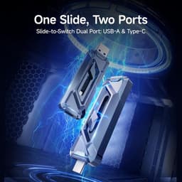 Externe SSD - Snelle Opslag - Bestanden Overzetten - Type C A - 1TB - Zwart — thumbnail 5