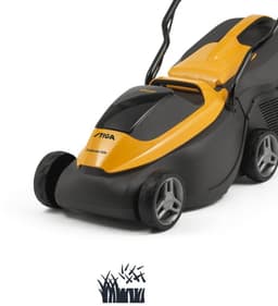 Accu grasmaaier - Elektrische maaier - Gazon onderhoud - Lichtgewicht ontwerp - 30 cm maaibreedte - Meerkleurig — thumbnail 2