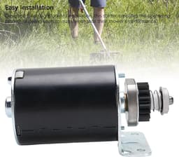 Grasmaaier Startmotor - Motoronderdeel - Gazon Onderhoud - Stalen Tandwiel - 16 Tanden - Metaal — thumbnail 2
