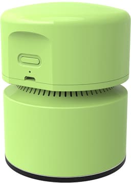 Bureau-stofzuiger — Mini-bureauzuiger — USB-oplaadbaar — Bureau-stofverwijderaar — 360° draaibaar ontwerp — Ideaal voor scholen, kantoren en thuis — Groen — thumbnail 1