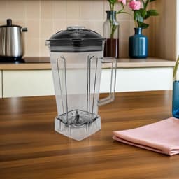 Blenderkan Vervanging - Sapcentrifuge Beker - Grote Hoeveelheden Mixen - Robuuste Constructie - 2 Liter Capaciteit - Transparant — thumbnail 2