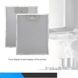 Geschikt voor Whirlpool Ikea Jenn Air W10169961A afzuigkap filter, filter, afzuigkapfilter, ventilatiefilter, vervangingsset van 2 stuks, afzuigkapfilter, 320X260 — thumbnail 3