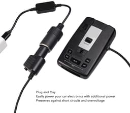 Allecto - USB C naar 12V Sigarettenaansteker Adapter - Compacte Converter voor Auto - 0.3M - Ideaal voor Dash Camera en GPS - Eenvoudige Plug and P... — thumbnail 4