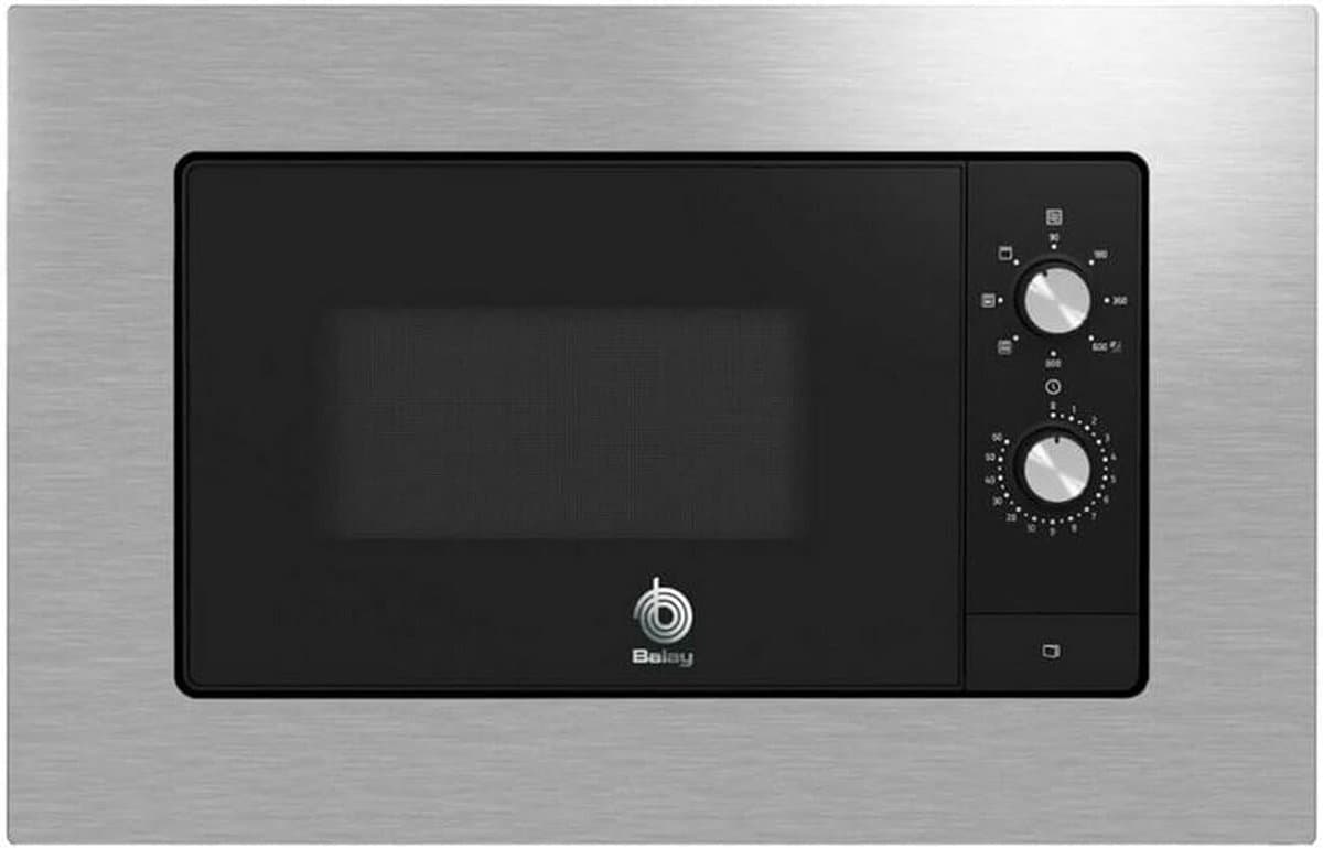 Inbouwmagnetron met Grill en Aqualisis Reinigingsfunctie, 20 Liter — afbeelding 1