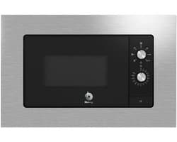 Inbouwmagnetron met Grill en Aqualisis Reinigingsfunctie, 20 Liter