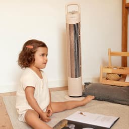Bladloze stromingsventilator met 3 snelheden, oscillatie en timer — thumbnail 2