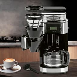 Koffiemachine met Bonen - Volautomatische Koffiemachine - Espressomachine - Koffiezetapparaat Bonen - 900 W - Zwart — thumbnail 2