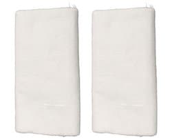 Uitlaatglasvezelkatoen, 2 stuks geluiddempend verpakkingsdoek 35x25cm voor auto, motor, pijp of sifon, hittebestendig, brandwerend bord met warmte-isolatie