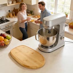 Staande Mixer Schuifmat - Beweegbaar Plateau Keukenapparaat - Apparaten Verplaatsen - Vuilafstotende Bescherming - 41 x 29 cm - Niet gespecificeerd — thumbnail 2