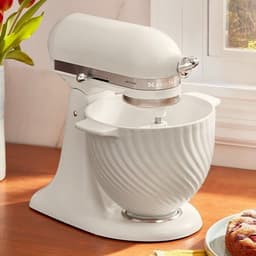 Keramische Kom - Keukenmachine Kom - Ingrediënten Mengen - Titanium Versterkt - 47 Liter Capaciteit - Wit — thumbnail 3