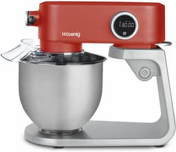 Keukenmachine - Mixer Standmixer - Bakken en Koken - Krachtige Motor - 5 Liter - Mat Rood — thumbnail 4