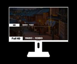 JAPANNEXT Gaming Monitor 23.8" IPS Full HD (1920x1080) 165Hz 1ms Wit | JN-I238F165-HSP-W — thumbnail 5