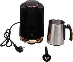 Koffiezetapparaat - Turkse Koffie - Snel Koffie Zetten - Enkele Kop - 250 ml - Zwart — thumbnail 4