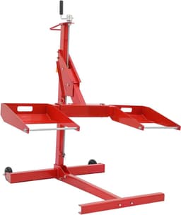 Grasmaaier Hefkrik - Tractor Lift - Reparatie en Onderhoud - Telescopisch Verstelbaar - Tot 204 kg - Zwart — thumbnail 1
