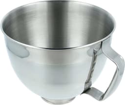 Mixkom Keukenmachine - Beslagkom Roestvrijstaal - Deeg en Beslag Maken - Met Ergonomisch Handvat - 5 Liter Inhoud - Zilverkleurig — thumbnail 1