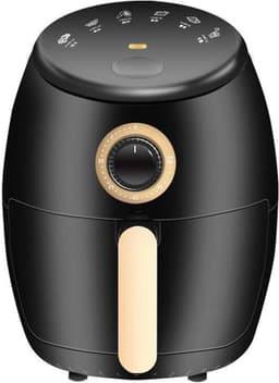 Kleine Oven - Mini Oven Airfryer - Snel Koken - Snelle Heteluchtcirculatie - 2L Inhoud - Zwart — thumbnail 1