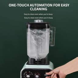 Keuken Blender - Krachtige Mixer - Smoothies Maken - 10 Snelheden Instelbaar - 2 Liter Kan - Rood — thumbnail 5