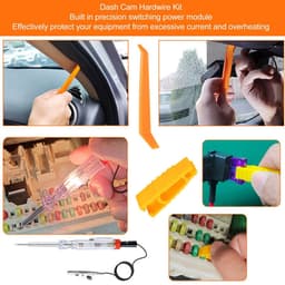 Dailygoods - Dailygoody - Dash Cam Hardwire Kit - Mini USB Hard Wire Kit - Laagspanningsbeveiliging - 11Ft Oplader Netsnoer - 12V-28V naar 5V - Geschikt voor Dashc... — thumbnail 3
