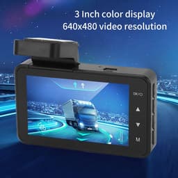 Dailygoody - Dash Cam - Autorijdende Recorder - 3 Inch Display - Bewegingsdetectie - Nachtzicht - Geschikt voor Parkeren - Compact — thumbnail 3