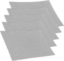 Set van 5 Herbruikbare Grillmatten, Antiaanbak Grilmatten voor Gas- en Houtskoolgrills, 42 x 36 cm, Ideaal voor BBQ, Oven en Airfryer — thumbnail 1