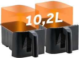 Berdsen BD-657 Serie - Heteluchtfriteuse - 10,2L - 1700W - Zwart — thumbnail 3