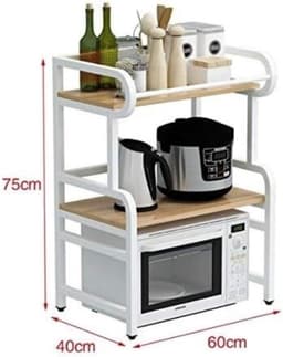 Magnetron Standaard - Keukenrek Oven - Keuken Organiseren - Verdikt Smeedijzer - Rechthoekig - A — thumbnail 2