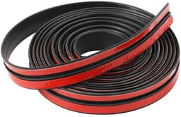 Dailygoods- Micaplaat - 6 Stuks Universele Mica Platen - Magnetron Accessoires - Rubber Afdichtstrip - Zelfklevende Afdichting - Hoogwaardig Materiaal - Rubberen Afdichtstrip — thumbnail 1