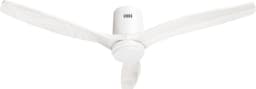 Hombli Slimme Plafondventilator met verlichting - Ø132 cm - Incl. Afstandsbediening - Wit & Wit Hout — thumbnail 1