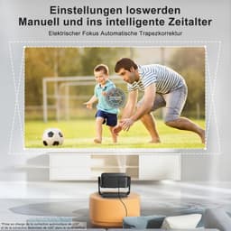 Mini beamer - Projector - Beamerscherm - Projectiescherm - Outdoor & Indoor Projector - — thumbnail 2