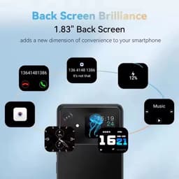 Xcruiser Cubot A20, Smartphone Android 14, 12GB RAM (4GB+8GB uitgebreid)+128GB ROM, 90Hz 6.745-inch HD+ Display, 5100mAh batterij, 48MP Camera, Face ID, 4G telefoon, OTG phone — thumbnail 1