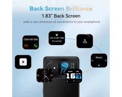 Xcruiser Cubot A20, Smartphone Android 14, 12GB RAM (4GB+8GB uitgebreid)+128GB ROM, 90Hz 6.745-inch HD+ Display, 5100mAh batterij, 48MP Camera, Face ID, 4G telefoon, OTG phone