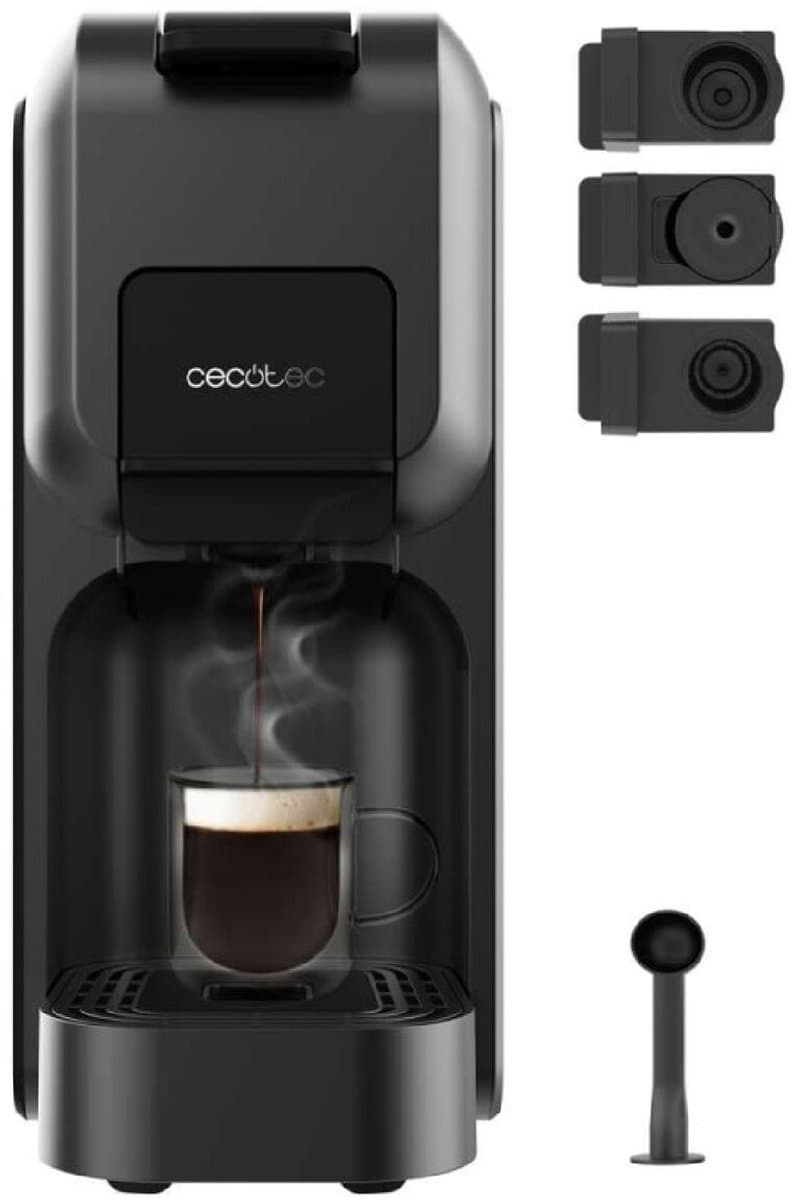 Capsule Koffiemachine Cecotec FreeStyle Compact Black 1350 W 20 bar 800 ml — afbeelding 1