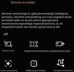 Elementkey CinéTech LT3 - 600 ANSI Lumen Professioneel Beamer - Auto Focus - Native 1080P Projector - Android 9.0 Besturing - Auto Correctie / Keystone — thumbnail 3