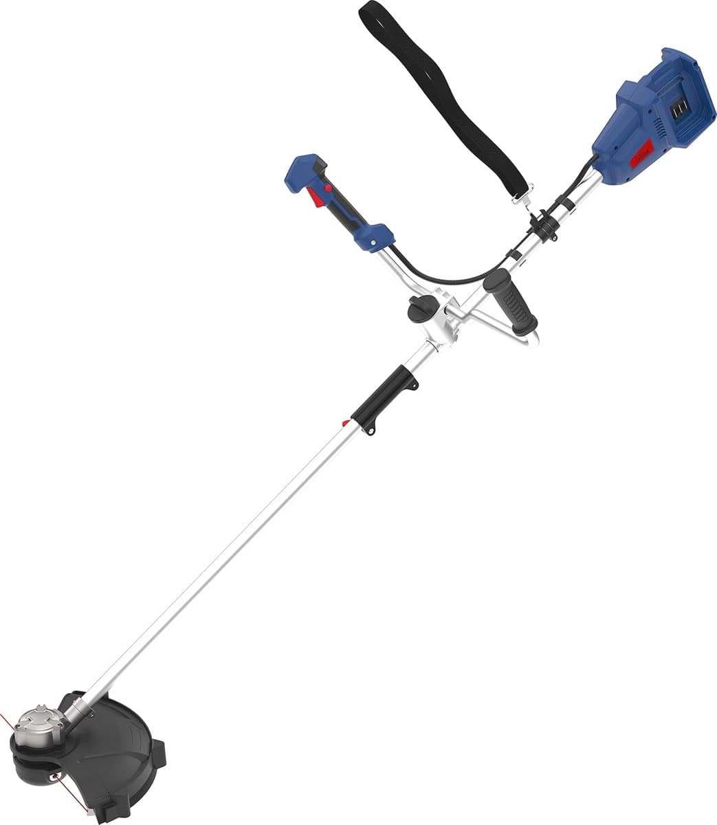 Accubosmaaier 36V met 255 mm Snijbreedte en Draadspoel - Ideaal voor Tuinonderhoud — afbeelding 1