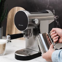 CHiATO Luna Style Espresso machine - Zilver — thumbnail 5