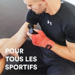 Compact Spiermassagepistool met Frans Design - Ideaal voor Thuisgebruik — thumbnail 2