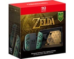 Nintendo Switch 2 - The Legend of Zelda 40th Anniversary Edition