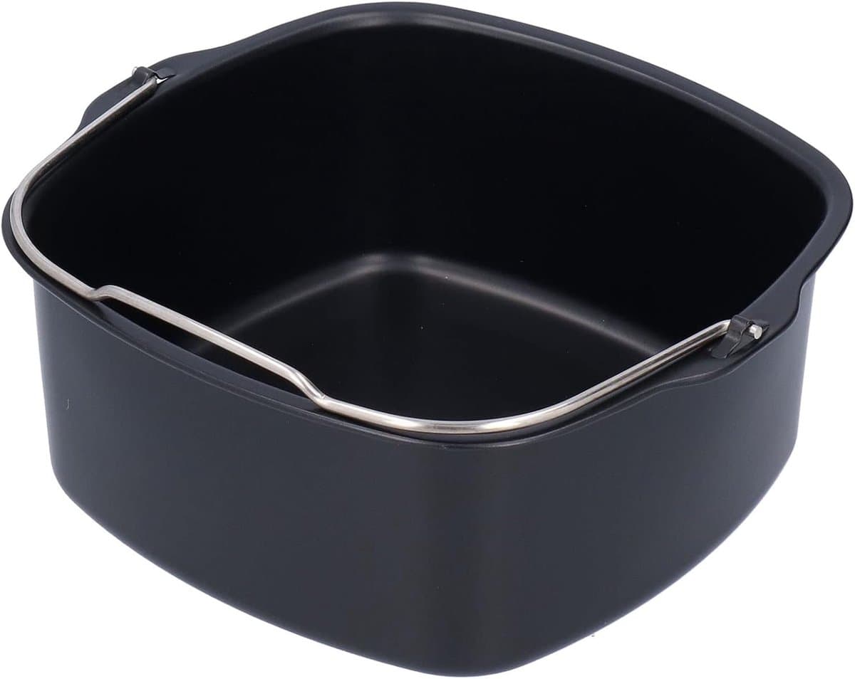 Luchtfriteuse Bakpan Luchtfriteusepan Food Grade Ijzeren Friteuse Taartbakpan voor HD9925 HD9860 HD9905 01 Friteuse (18cm) — afbeelding 1