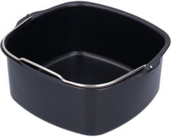 Luchtfriteuse Bakpan Luchtfriteusepan Food Grade Ijzeren Friteuse Taartbakpan voor HD9925 HD9860 HD9905 01 Friteuse (18cm)