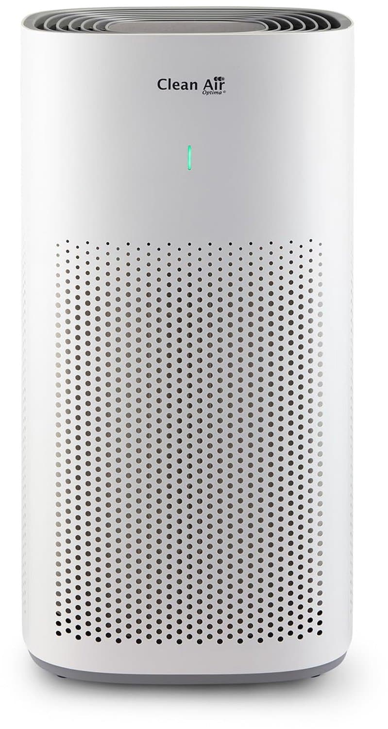 Luchtreiniger HEPA-filter Actief Koolstoffilter - 350 m³/h Vermogen - 70 m² Oppervlak - Lichtgrijs Wit - Voor Thuis En Kantoor — afbeelding 1