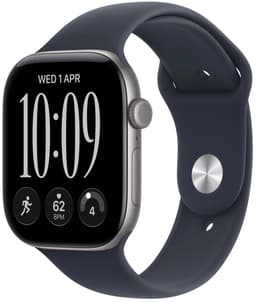 Apple Watch Series 12 46mm Grijs Sportband M/L — thumbnail 4