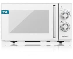 Magnetron 25 liter met grill en timer - 900W en 1000W - 3 combinatiemodi