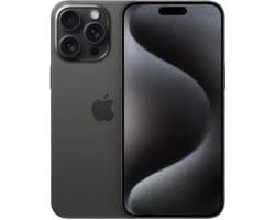 Apple iPhone 15 Pro Max - 256GB - Zwart Titanium