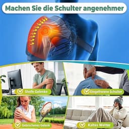Verwarmde schoudermassage, 3 warmte- en vibratie-instellingen — thumbnail 5