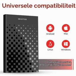 1TB externe harde schijf USB 3.0 HDD voor gaming — thumbnail 3