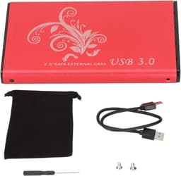Externe Harde Schijfbehuizing met USB 3.0-interface, Toolontwerp, Capaciteit van 4 TB, Snelle Gegevensoverdracht van 5 Gbps en Afspelen Compatibel met en Desktop Geen harde schijf — thumbnail 4